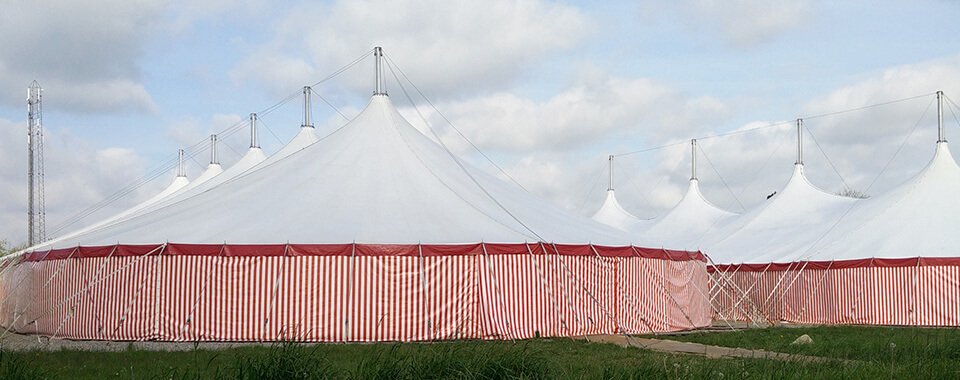 Cirkus og mastetelte